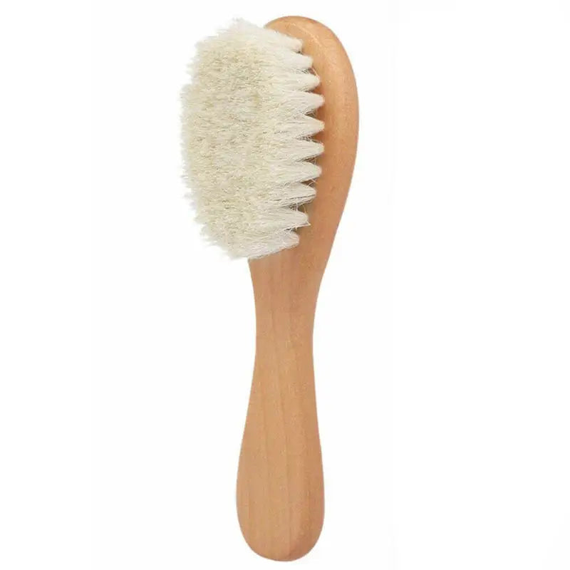 Baby Hair Brush Wooden Handle Head Massage Comb Portable Bath Care Comb Accessories Supplies for Newborns