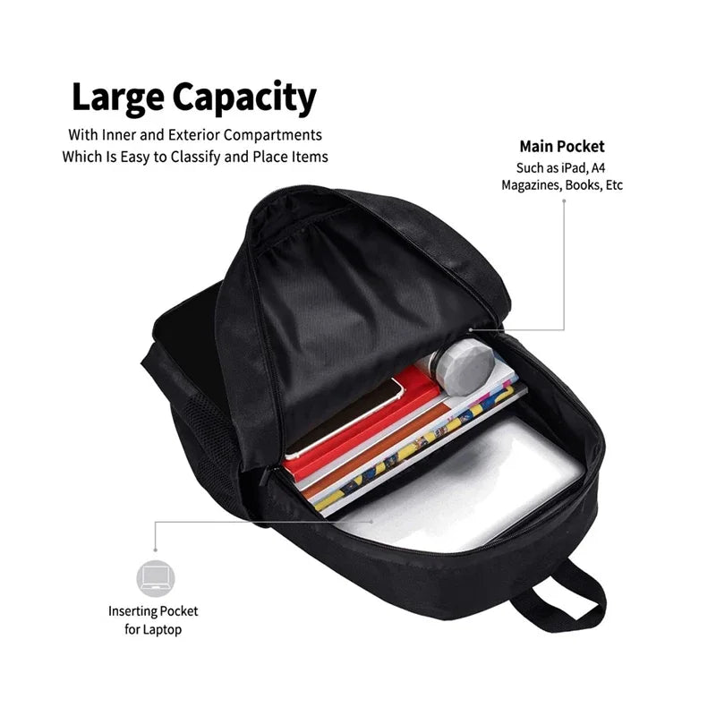 Science Fiction Movie Child School Backpack with Lunch Bags ,Pencil Bags ,School Bags for Boys Girls A-AvatarS Best Gift