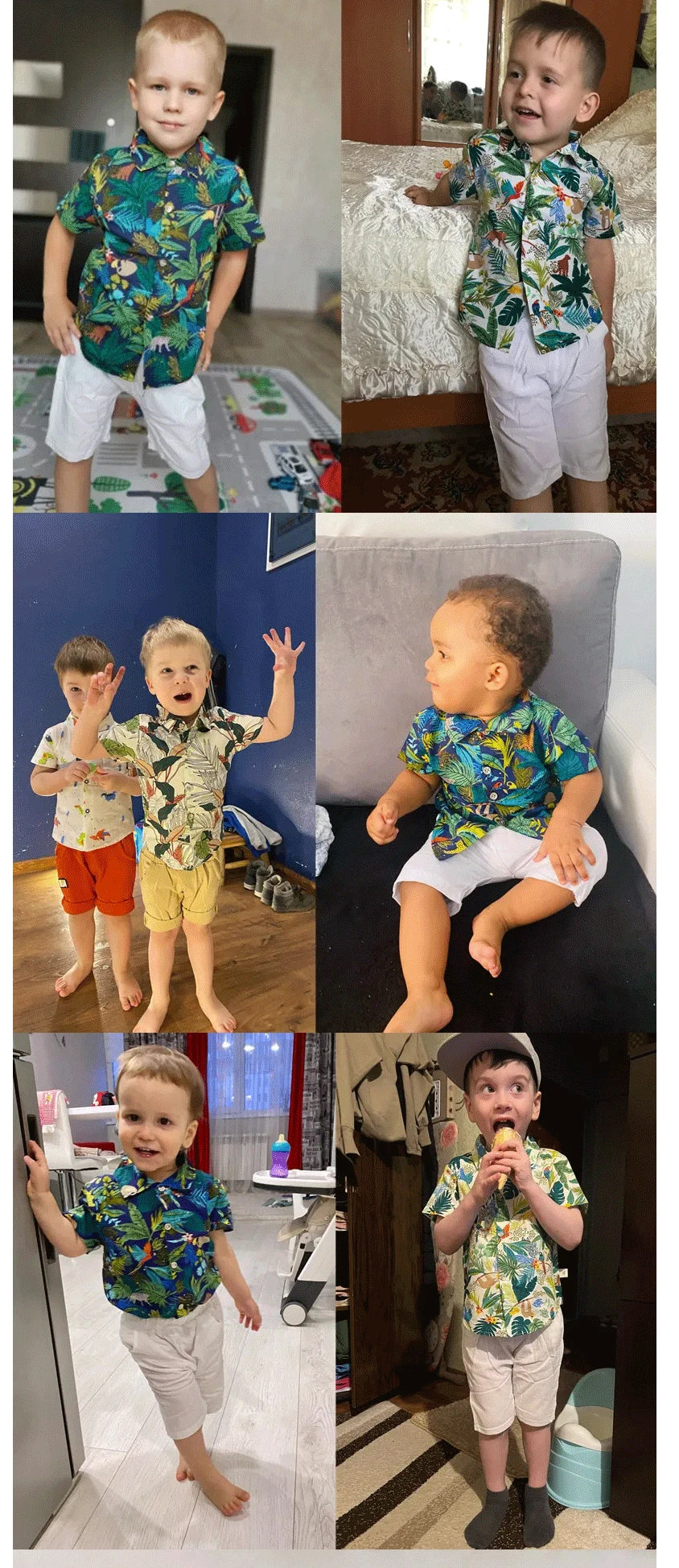 Baby Boy Clothes Baby Clothes 0-5 Years Old Summer Short-Sleeved Shorts Suit Baby Printed Shirt Casual Shorts Two-Piece Suit