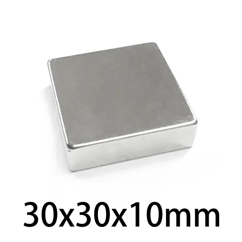 30x30x10mm Round Magnets 30x30x10mm Strong Powerful Magnetic for Fridge,DIY,Building,Scientific,Craft,Education