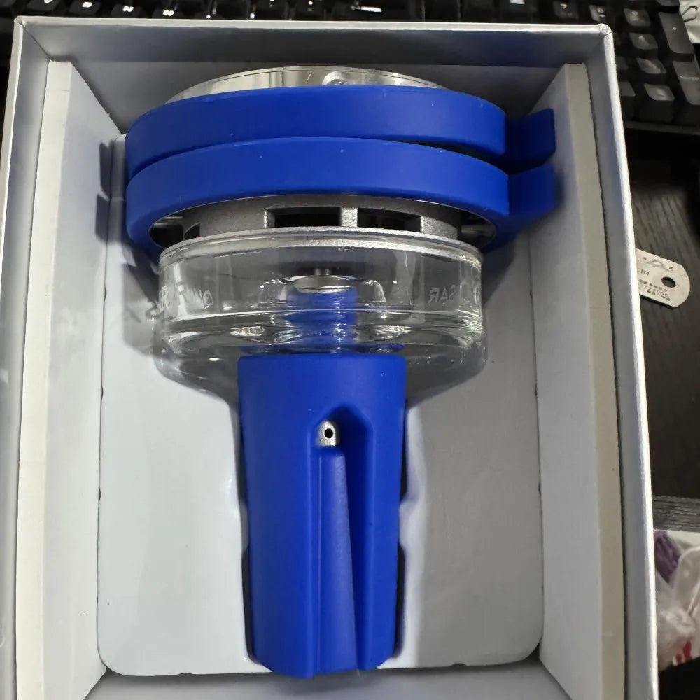 Shisha Head Bowl Quasar Hookah Tobacco Glass Set Chicha Narguilé Heat System with Gift Box Accessories