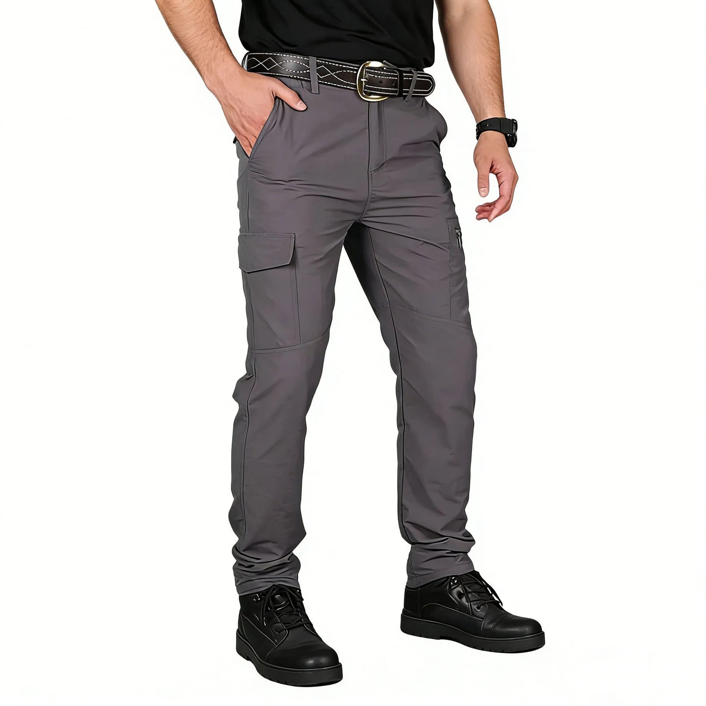 Summer Cargo Pants Men Army Military Tactical Jogger Trekking Hiking Mountain Work Tourism Trousers Streetwear