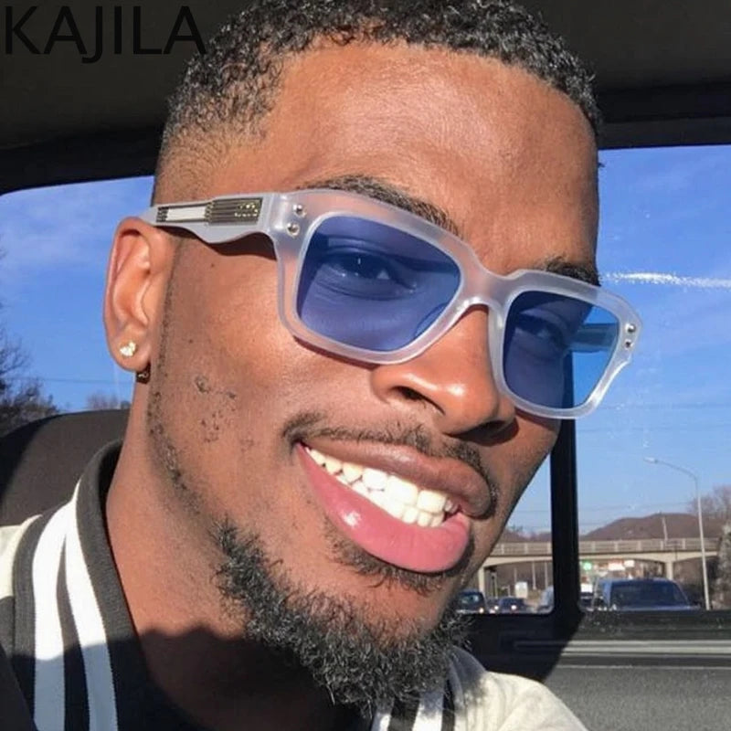 Retro Polarized Square Punk Sunglasses Men 2026 Luxury Brand Designer Classic Driving Shield Sun Glasses for Male Shades UV400