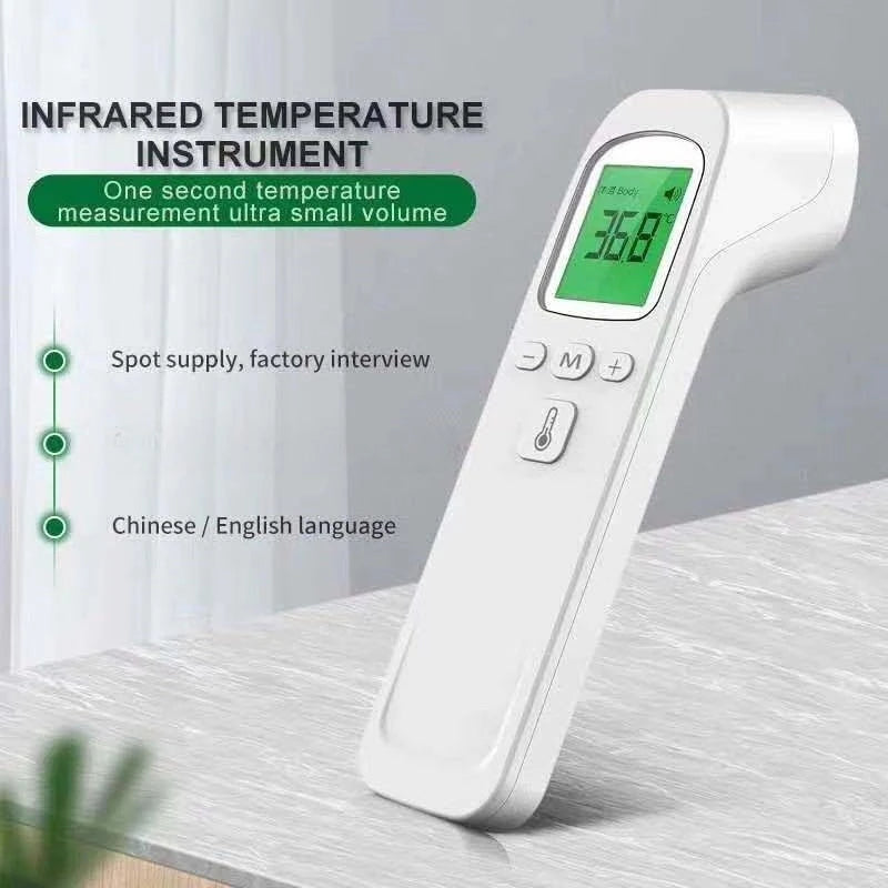 New Digital Thermometer Household Temperature Measurement Medical Non-contact Infrared Laser Temperature Gun Tester