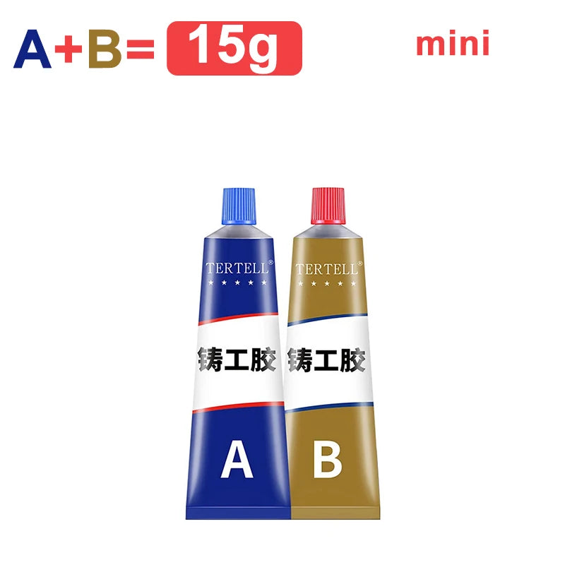 Epoxy resin AB Glue Strong bonding Transparent adhesive High viscosity waterproof Repair metal, ceramics, electronic components