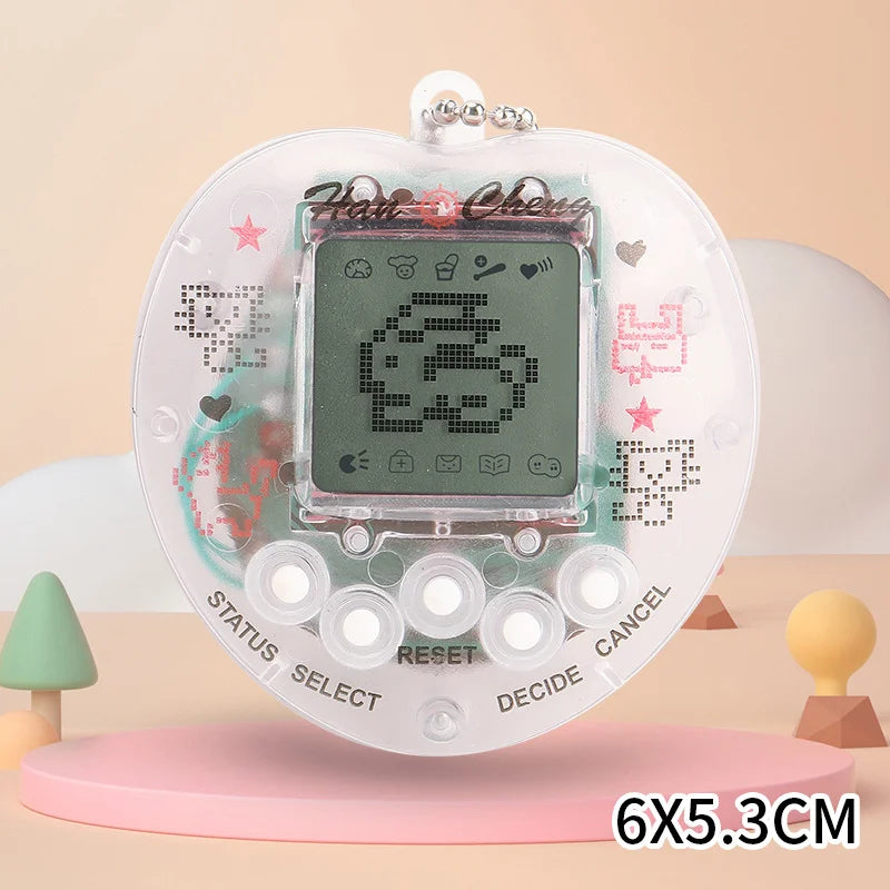 Tamagotchi 1Pcs Children's electronic Pet 168 Pets In 1 Virtual Cyber kid Digital Pet Toy Pixel Funny Gift Play Toy keychain BTJ