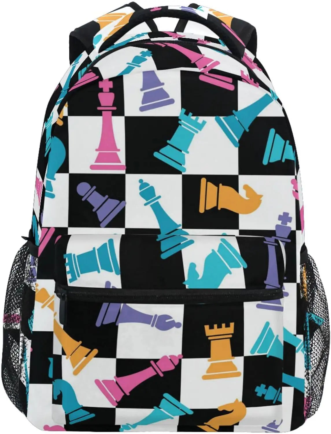 School Start Best Seller! Blue Leopard Print Backpack, Trendy Animal Pattern, Stylish Bag for Bold Style Fans