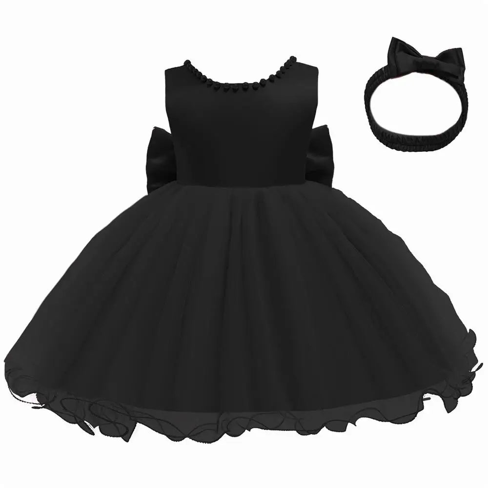 Baby 1st Birthday Dresses Newborn Gown Dresses Kid Christmas Princess Dress Evening Costumes Party Dresses For Girls 0-24 Months