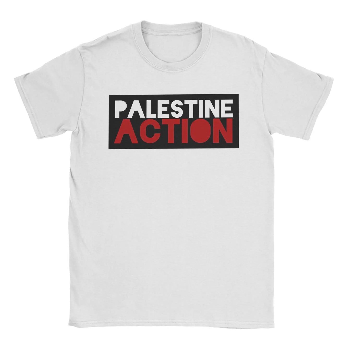 Palestine Action Palestinian T Shirt Summer  100 Cotton T-Shirts For Man Novelty Casual Tee Shirt Short-Sleeve Vintage Tops