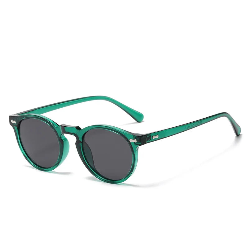 New Retro Polarized Sunglasses Men Women Fashion Small Round Sun Glasses For Male Female Literary Vintage Shades Driving Eyewear