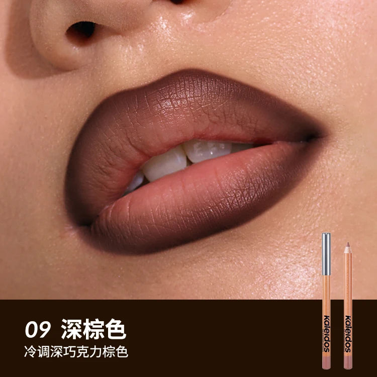 Kaleidos Lip Liner,Highly-Pigmented Pencil For Shaping & Sculpting Lips,Semi-Matte Finish,Vegan & Cruelty-Free