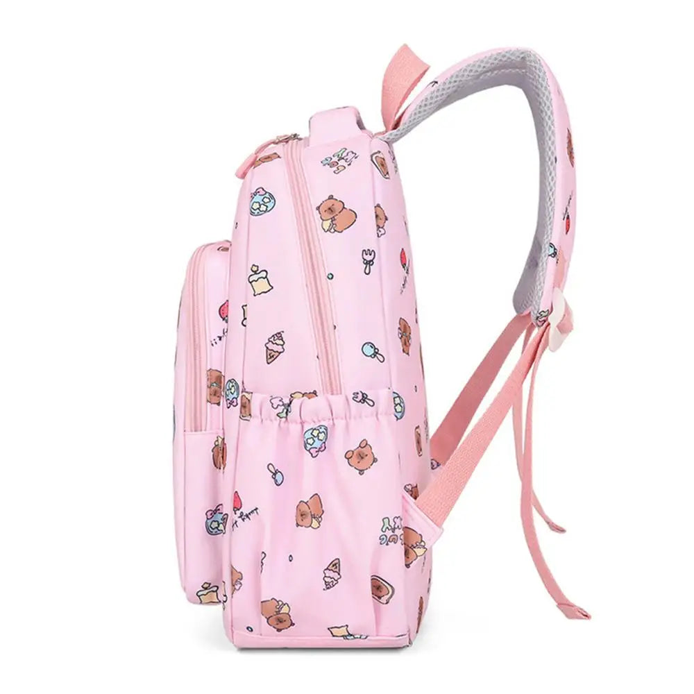 Cartoon Animal School Bags Primary Schoolbag  School Backpack Set Kids Daily Travel Backpack For Kids Children Students School