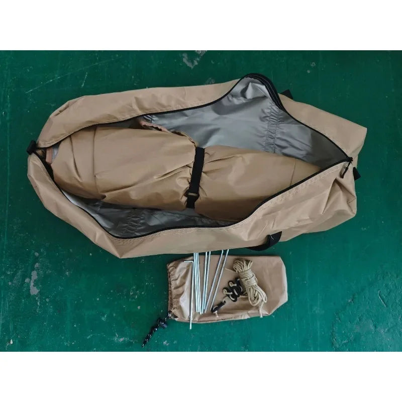 Large Outdoor Tent Canopy Sunshade Screen Gazebo Portable Mosquito Proof Camping Shelter