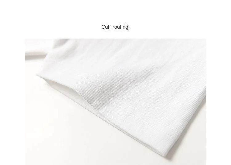 Fashionable Men's White 100% Cotton T-Shirt Golf Wear Men Short Sleeve Tee Solid Color O Neck Casual Summer Undershirt Tee Top