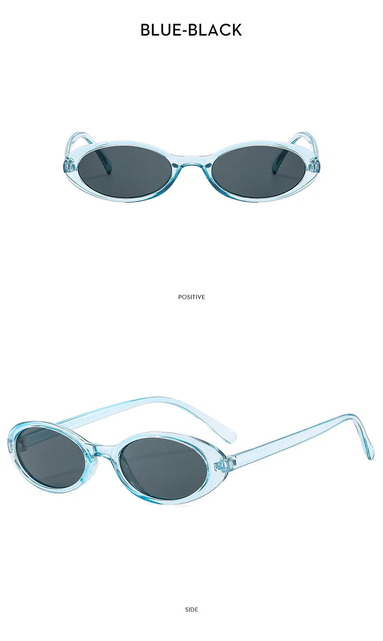 Polarized Small Oval Women's Myopia Sunglasses Women Frame Nearsighted Sun Glasses Uv400 Protection Eyewear