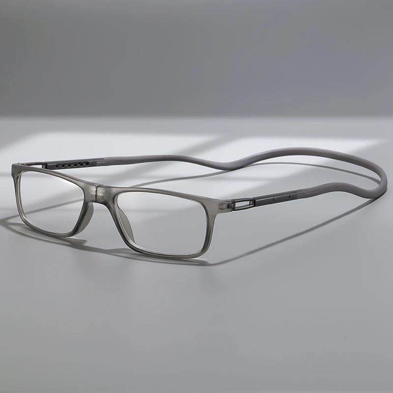 The new neck-hugging reading glasses are convenient to carry and are high-definition and comfortable for daily reading