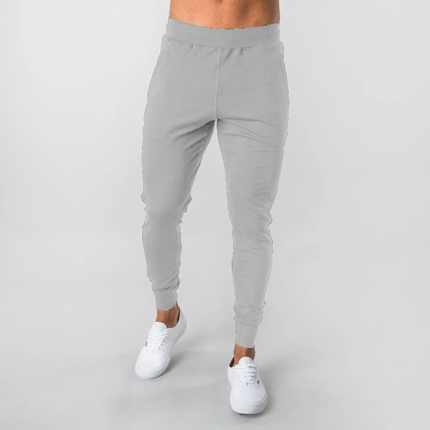 Men's Seatpants Sports Trousers Stretch Waist Jogger Pants Simple Comfortable Multi-color Optional
