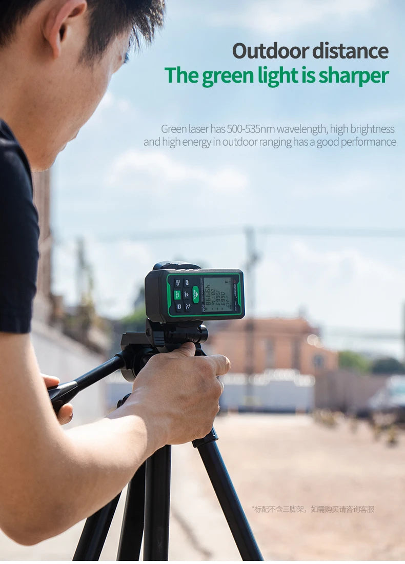 SNDWAY Laser Distance Meter 50m 70m 100m 120m Rangefinder Digital Range Finder Trena Roulette Ruler Distance Measuring Tape