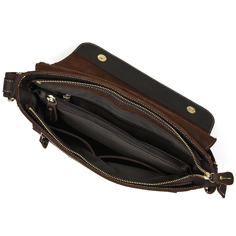 Genuine Leather Man Shoulder Bags Cow Skin Mens Casual Crossbody Bag Messenger Bag cross shoulder bag men leather