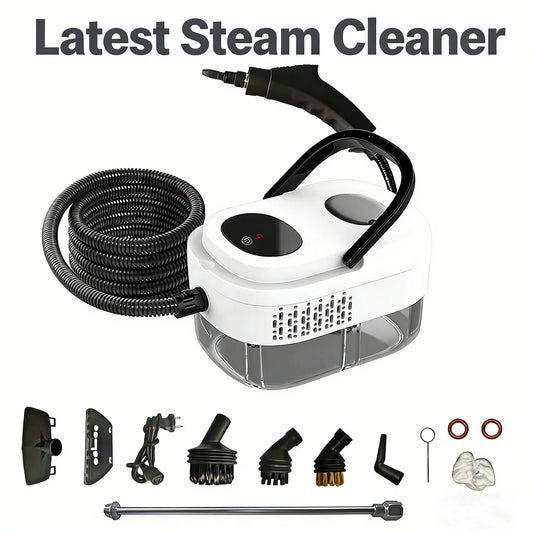 2500W Portable Steam Cleaner High Temperature Sterilization Pressure Jet Washer Machine for Home Car Kitchen Air Conditioner