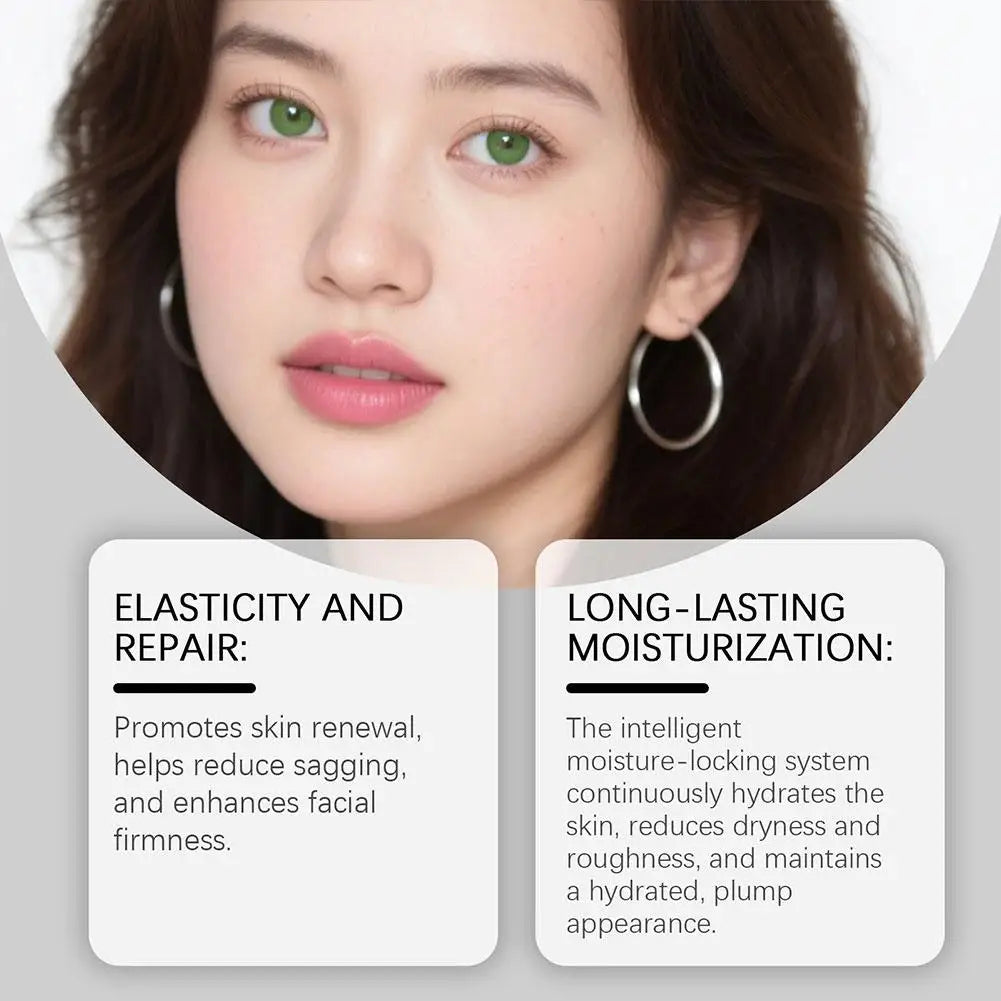3pcs/Set Deep Moisturizing Brightening Cream Double Collagen Firming&lifting Face Cream Antiwrinkle Repair Cream Korean Skincare