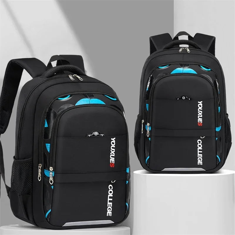 Waterproof Children School Backpack, Casual Primary Schoolbag Book Bag for Boys Daily School Use