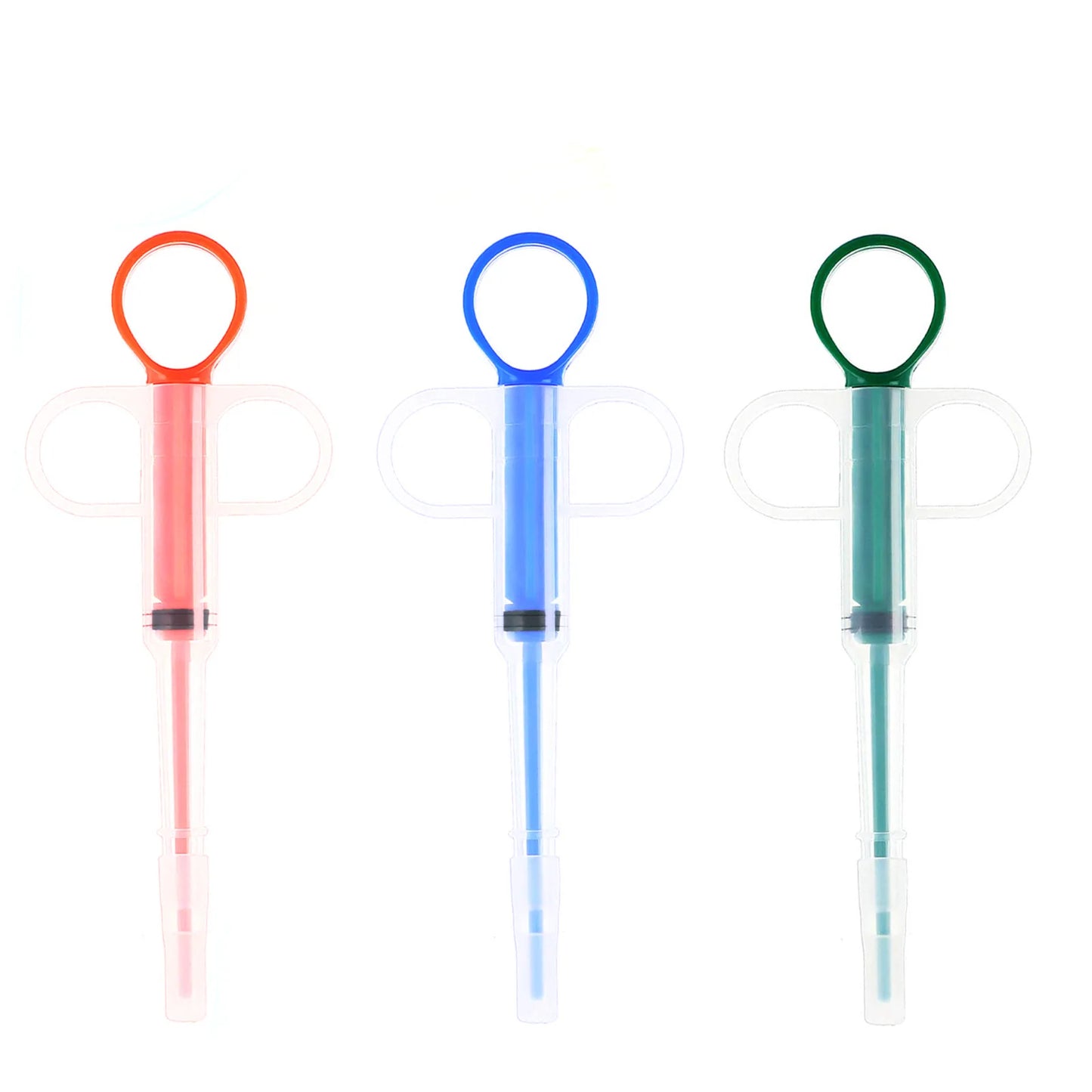 Pet feeder, deworming products can be filled with tablets, universal pet syringe for cats and dogs, press type