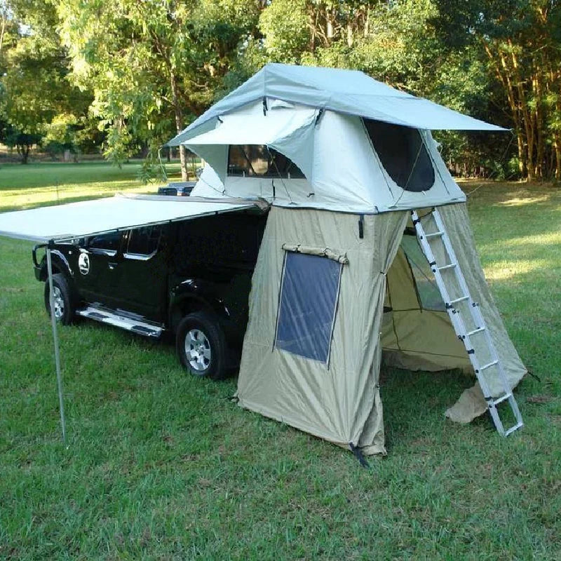 Soft shell roof tent, fully waterproof for all seasons of track tents