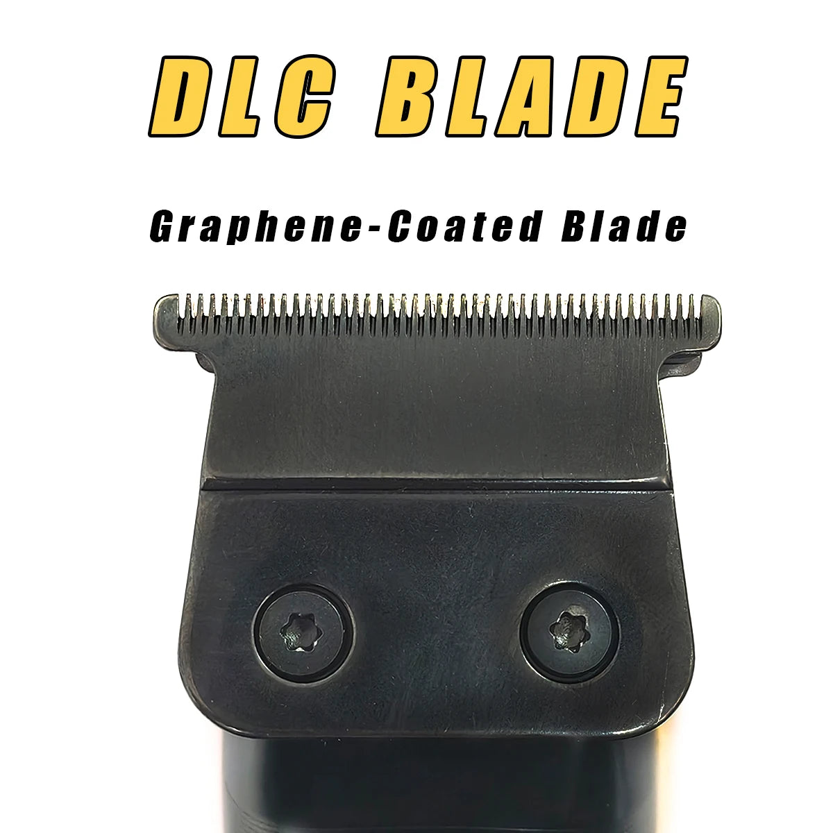 Trimmer for Men Hair Clipper Professional with DLC Blade T-Blade 7000RPM Zero Gapped Cordless Hair Cutting Machine Barber