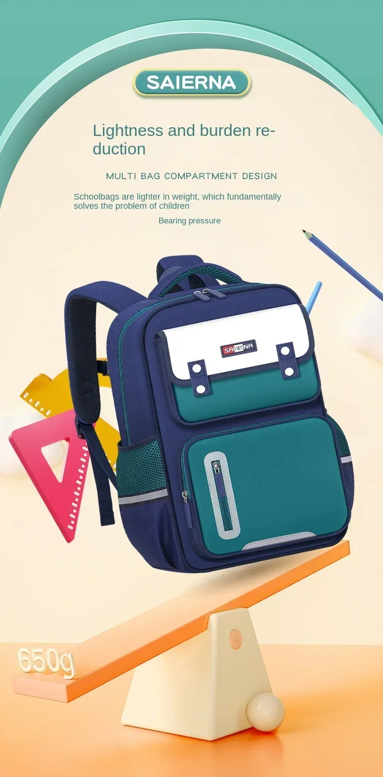 Childrens Schoolbag Fashion New Boys Girls Student Primary School Schoolbag Kids Waterproof Childrens Shoulder Bag Schoolbag
