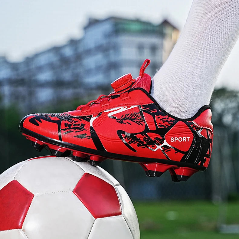 Kids Soccer Shoes FG/TF Football Boots Professional Cleats Grass Training Sport Footwear Boys Outdoor Futsal Soocer Boots 28-39