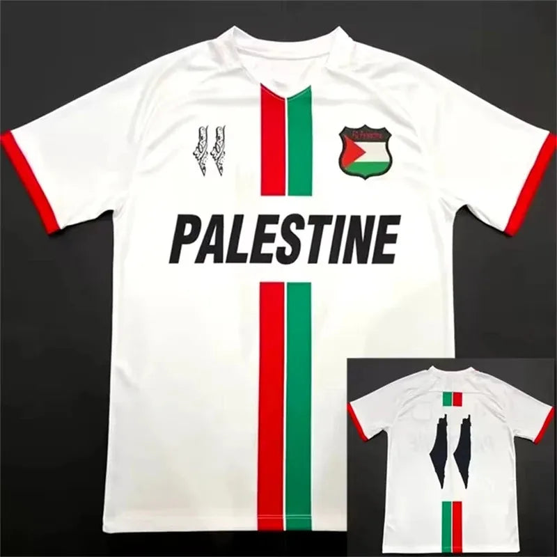 Palestine Soccer Jerseys Football Kid T Shirt War Justice March Uniform Kits Clothing Summer Men T Shirt Kid Tshirt Men Clothing