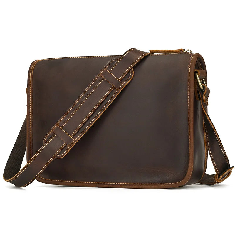 Genuine Leather Man Shoulder Bags Cow Skin Mens Casual Crossbody Bag Messenger Bag cross shoulder bag men leather