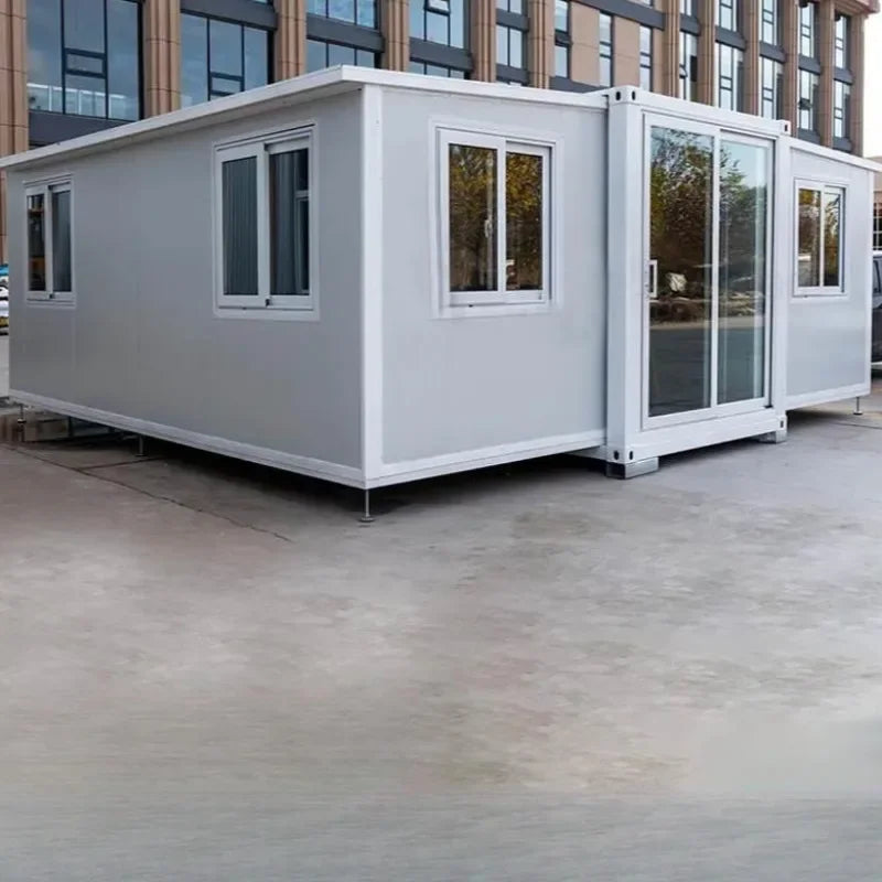 Customized Foldable Container House: Modular Living Spaces, Mobile Homes, And Portable Office Cabins Hot