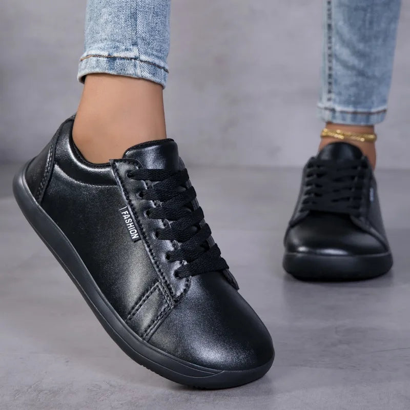 New Wide Toe Barefoot Shoes for Women Zero Drop Minimalist Sneakers Soft Sole Casual Walking Shoes Women Versatile Flat Shoes