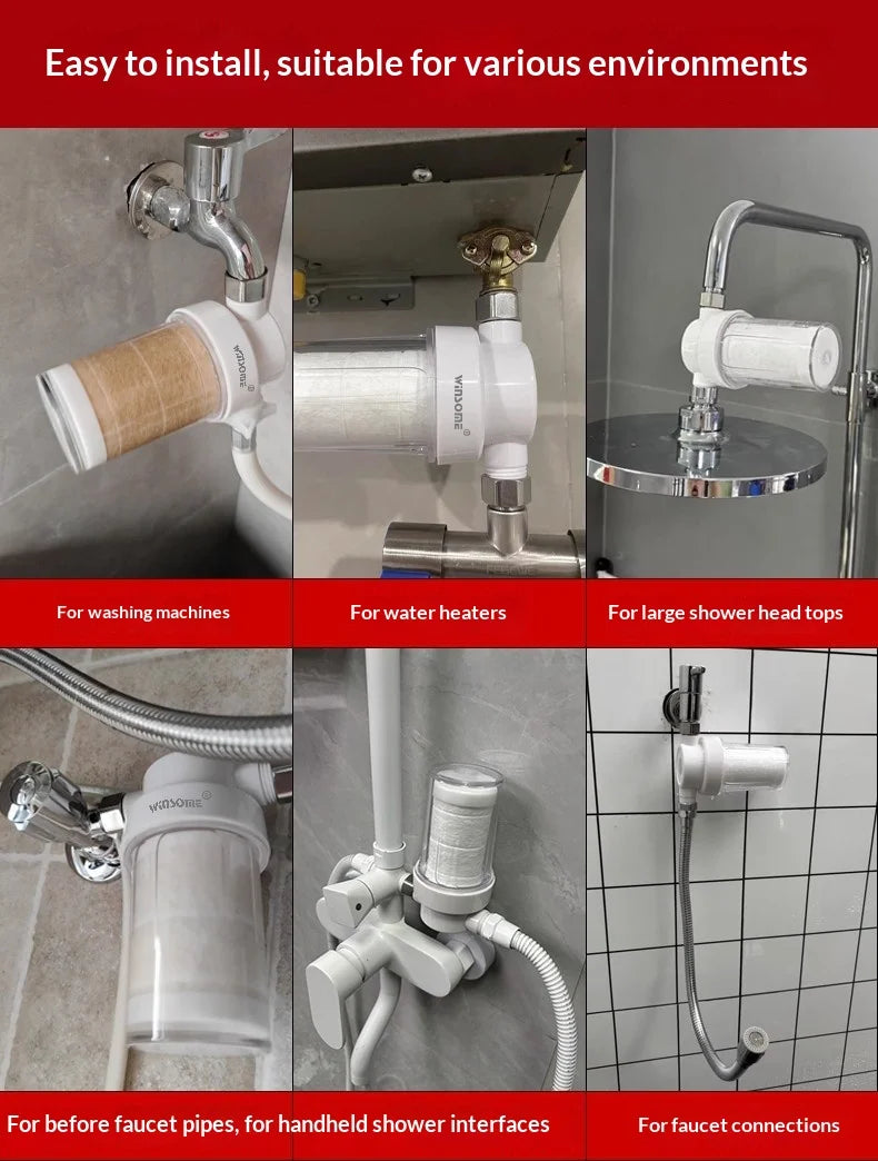 Water Heater Filter Washing Machine Pre-filter Tap Water Faucet Water Purifier Shower Bath Filter Cartridge PPF Cotton