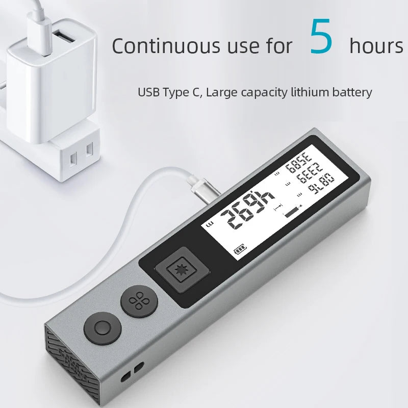 Mileseey Laser Distance Meter Trena Laser Measuring Tape Handheld Metre Laser лазерная рулетка дальномер