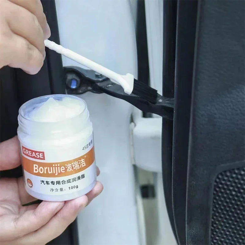 Car door lubricant 100g, sunroof track door anti noise, rust prevention, anti jamming, anti noise maintenance agent Accessories