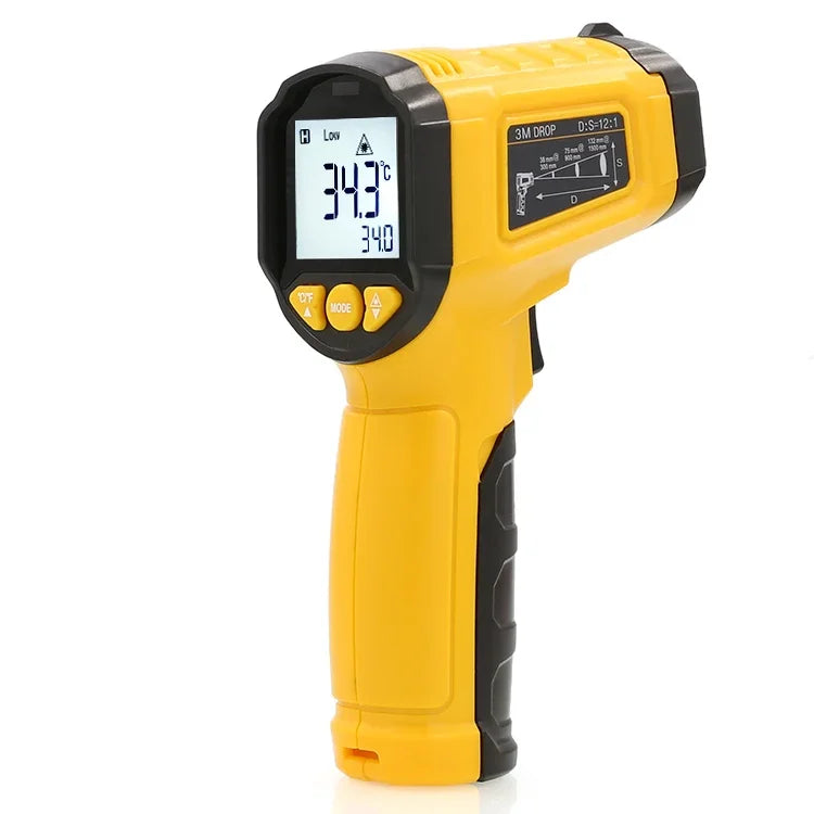 Digital Infrared Thermometer Laser termometro Pyrometer Gun Non-Contact Laser Temperature Meter gauge Tools -50~600℃