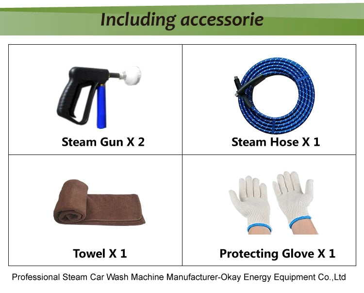 Steam Car Wash Service Station Equipment Electric Steam Car Washer