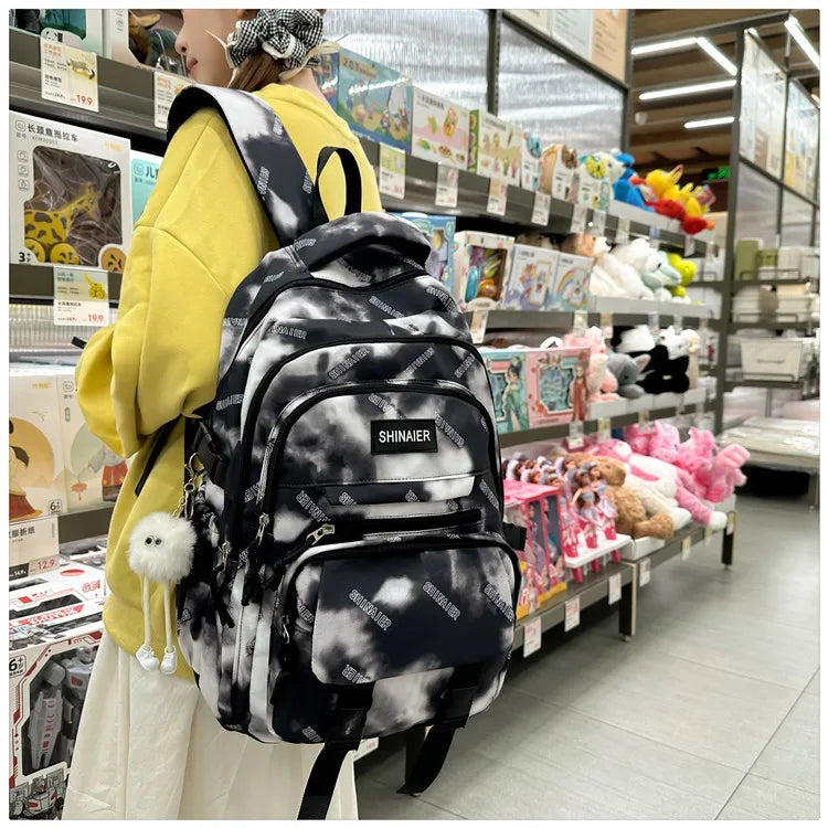 Children's Schoolbags Primary School Schoolbag backpack for Girls junior high school large-capacity school backpacks