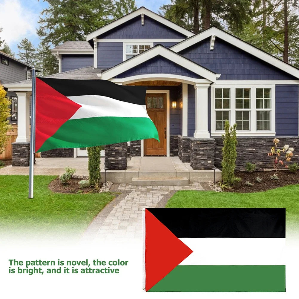 250*150/150*90/90*60/14*21cm Palestine Flag Polyester Flag Palestinian banner National Flags Conference Activity Home Decor