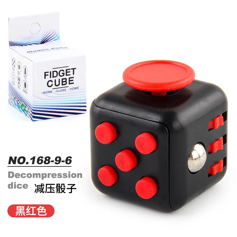 Fidget Toys Decompression Dice for Autism Adhd Anxiety Relieve Adult Kids Stress Relief Anti-Stress Fingertip Toys
