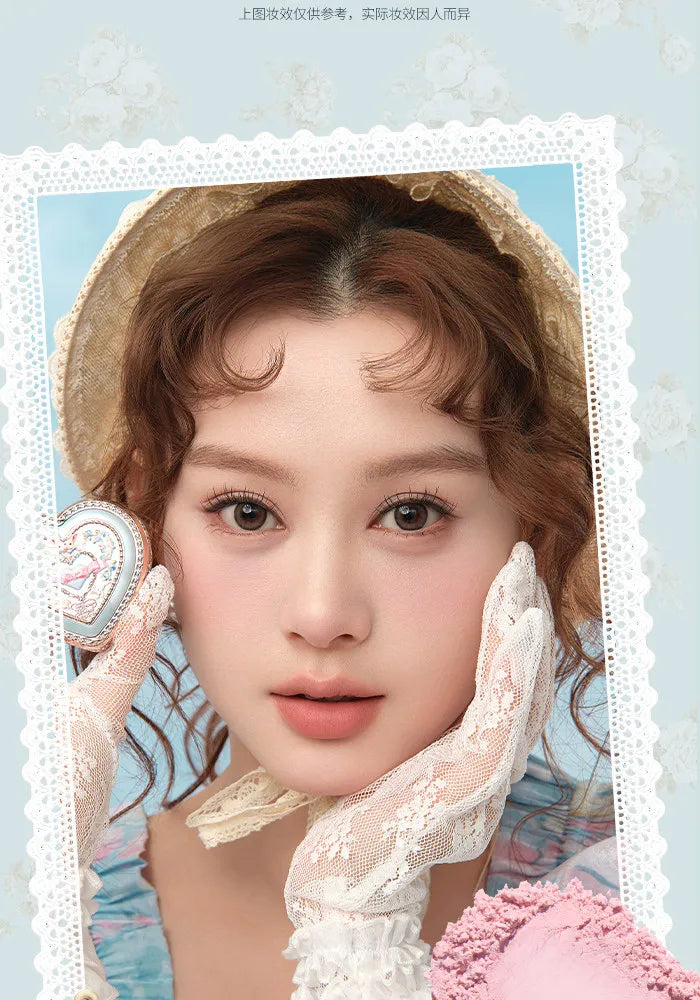 Flower Knows Bunny Garden Collection blush Lyophilized Silk Natural Look Facial Makeup Original Cosmetics