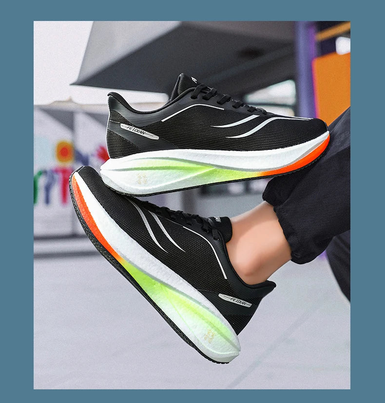 Running Shoes Training Speciality Marathon Men Sports Breathable Lightweight Women's Comfortable Nonskid Leisure Sneakers