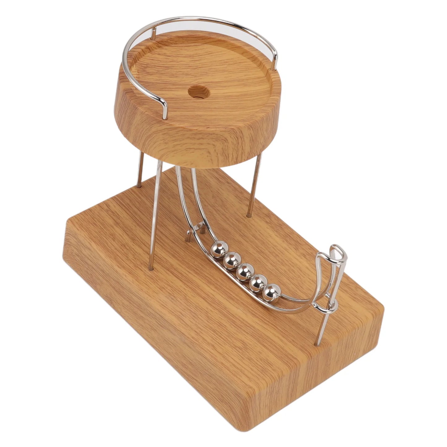 Kinetic Art Perpetual Motion Machine Desk Toy Educational Touch Switch Low Noise Stress Relief Desk Toy