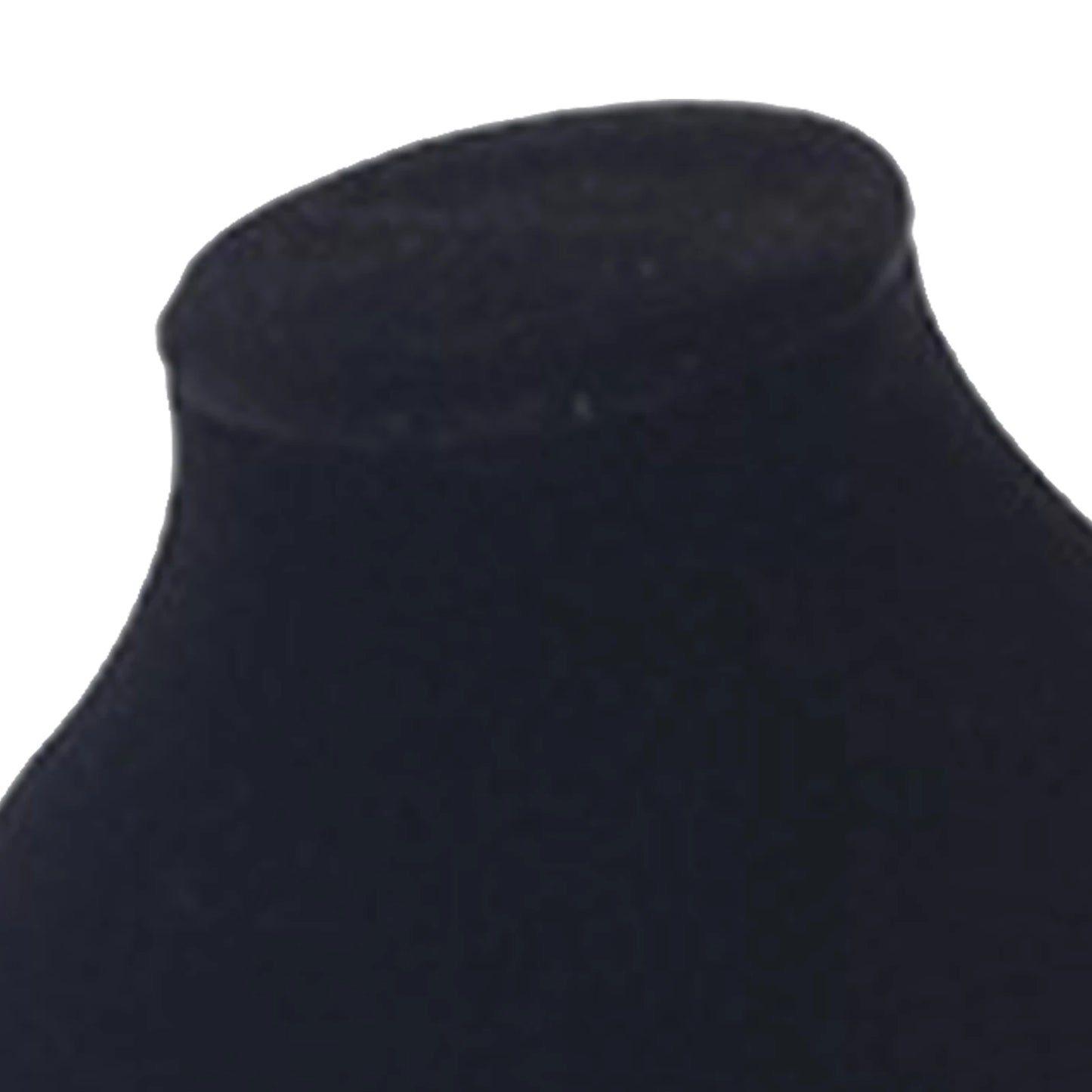 Necklace Mannequin Bust Elegant Fashionable Portable Wooden Black Lint Necklace Display Holder for Jeweler for Home