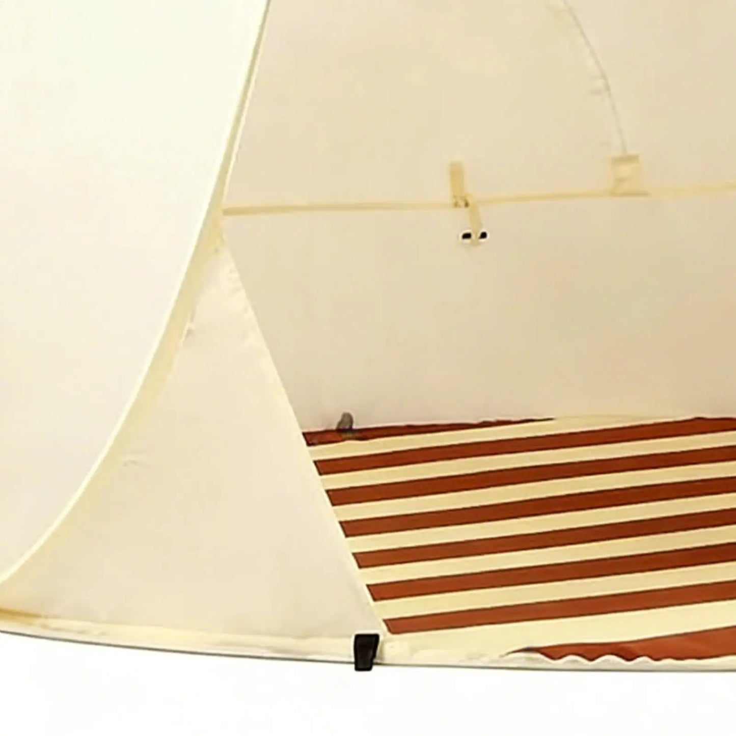 Tent for Beach 3/4 Person Easy Pop Camping Canopy Beach Shelter with Ventilating Mesh Window for Outdoor Camping Picnic Garden