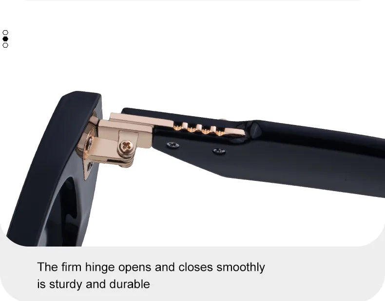 Polarized Oversized Square Sunglasses Men 2025 Luxury Brand Retro Steampunk Outdoor Sun Glasses Trendy Shield Shades UV400