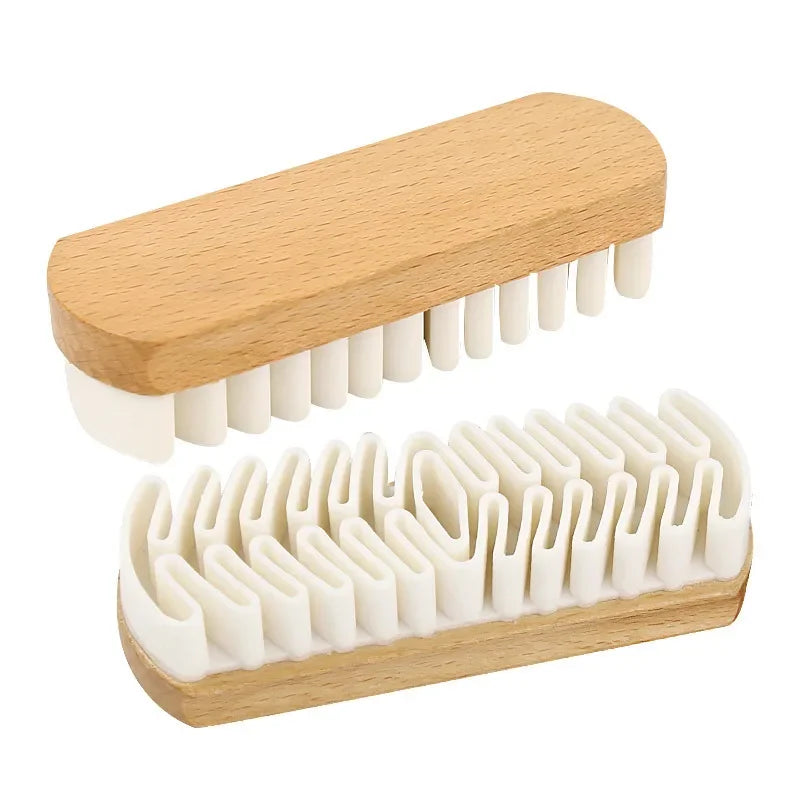 Scraping Tool, Horse Hair Bristles, 1Pc, Horsehair Shoe Brush, Shine Brushes for Boots, Shoes & Other Leather Care Brush